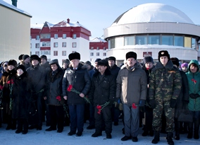 В НИЖНЕВАРТОВСКОМ РАЙОНЕ ПОЧТИЛИ ПАМЯТЬ ВОИНОВ-ИНТЕРНАЦИОНАЛИСТОВ