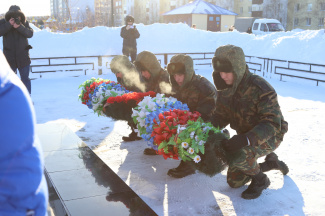 ПАМЯТЬ ВОИНОВ-ИНТЕРНАЦИОНАЛИСТОВ ПОЧТИЛИ СЕГОДНЯ В НИЖНЕВАРТОВСКОМ РАЙОНЕ