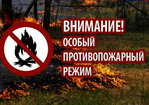 На территории Нижневартовского района с 30 апреля по 10 мая действует особый противопожарный режим! 