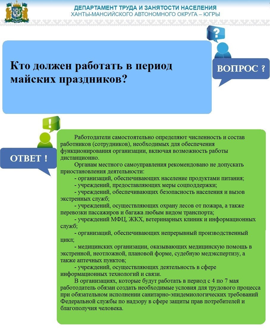 Вопросы и ответы по установлению в мае 2021 года нерабочих праздничных дней