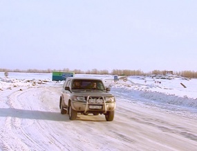 С 27 МАРТА ПОНИЖЕН ТОННАЖ НА ЗИМНИХ АВТОДОРОГАХ «БЕЛОРУССКИЙ - ЛАРЬЯК» И «ЛАРЬЯК – ЧЕХЛОМЕЙ – БОЛЬШОЙ ЛАРЬЯК»