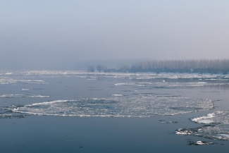 ЗАКРЫТИЕ ПЕРЕПРАВЫ НА ОРЕХОВО-ЕРМАКОВСКОЕ МЕСТОРОЖДЕНИЕ