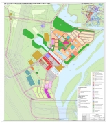 Карта градостроительного зонирования территории п.г.т. Излучинск М 1 5000.jpg