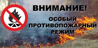 В НИЖНЕВАРТОВСКОМ РАЙОНЕ ВВЕДЁН ОСОБЫЙ ПРОТИВОПОЖАРНЫЙ РЕЖИМ