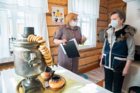 В конце рабочего дня в Ларьяке глава региона посетила историко-культурный комплекс 