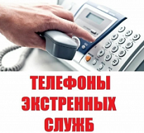 Телефонные номера оперативных (экстренных) служб для сообщений о возникших аварийных и чрезвычайных ситуациях